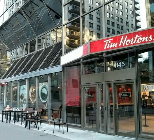 Tim hortons Golden Square mile
