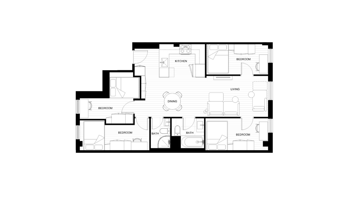 Le Mildore Floorplan A