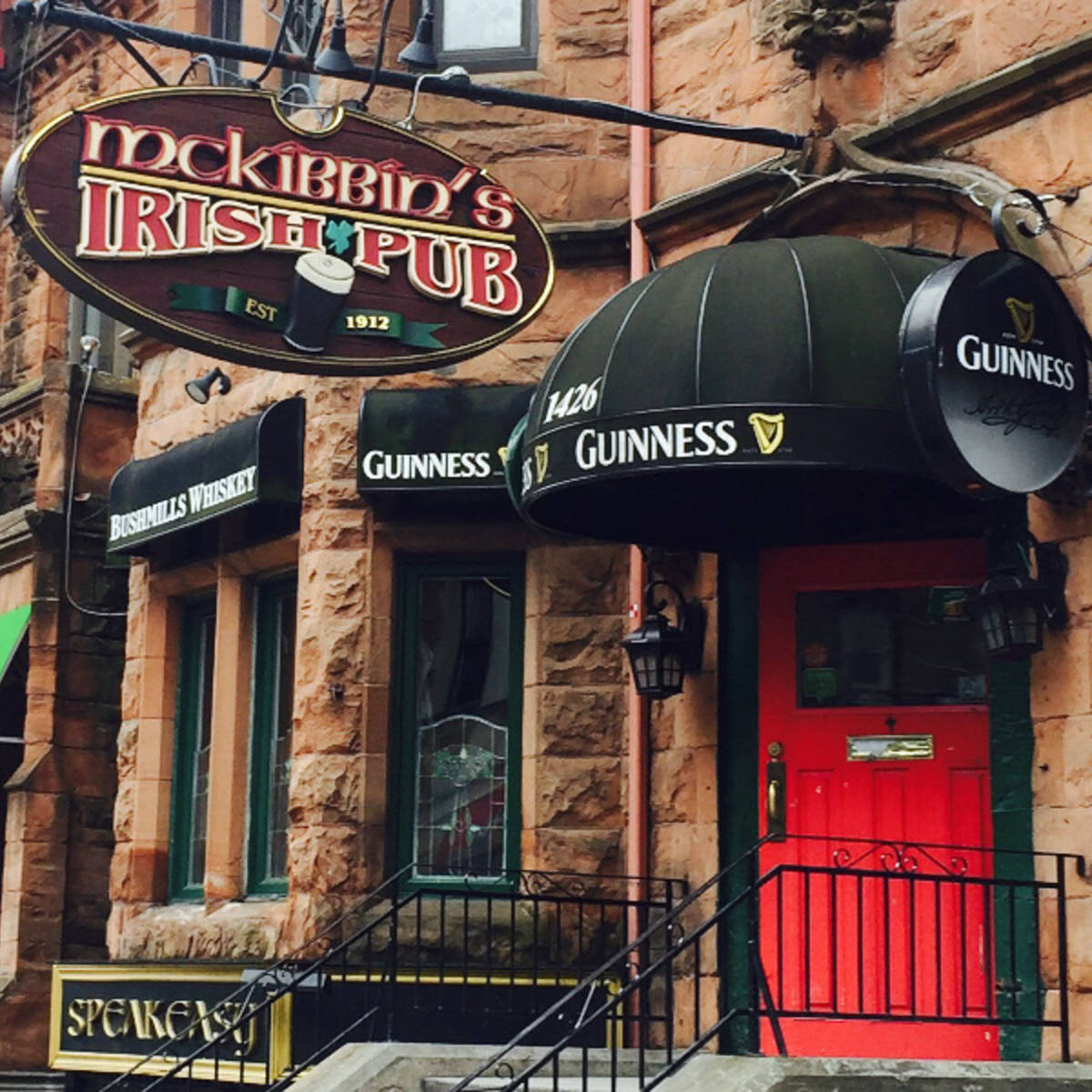 McKibbin's Irish Pub Golden square mile