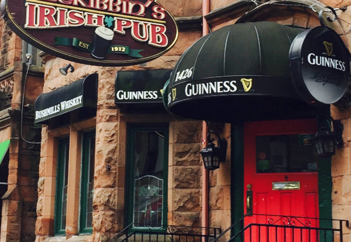McKibbins Irish Pub Golden square mile